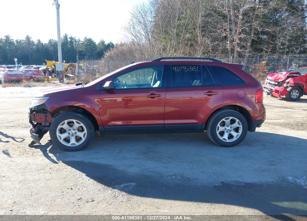 2014 FORD EDGE SEL VIN: 2FMDK4JCXEBA49042