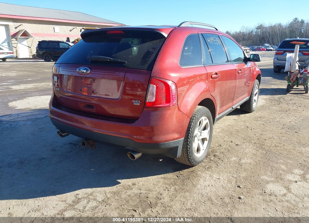 2014 FORD EDGE SEL VIN: 2FMDK4JCXEBA49042