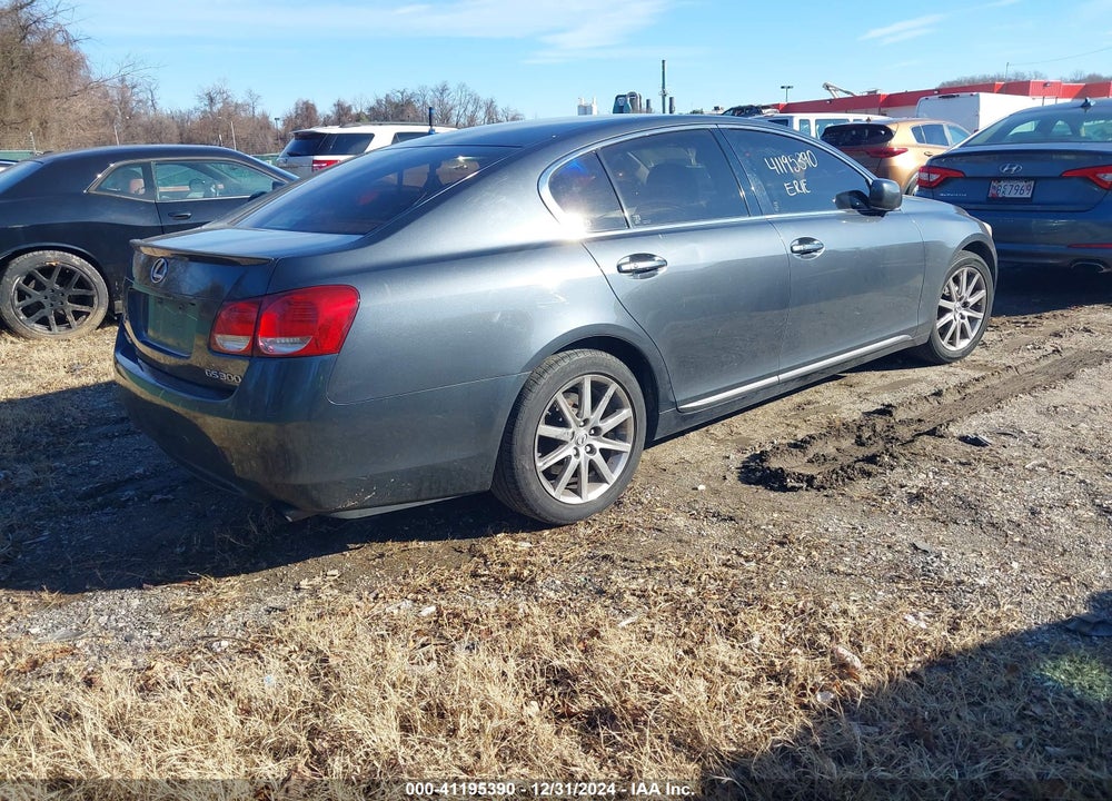 2006 LEXUS GS 300 VIN: JTHBH96S365040341