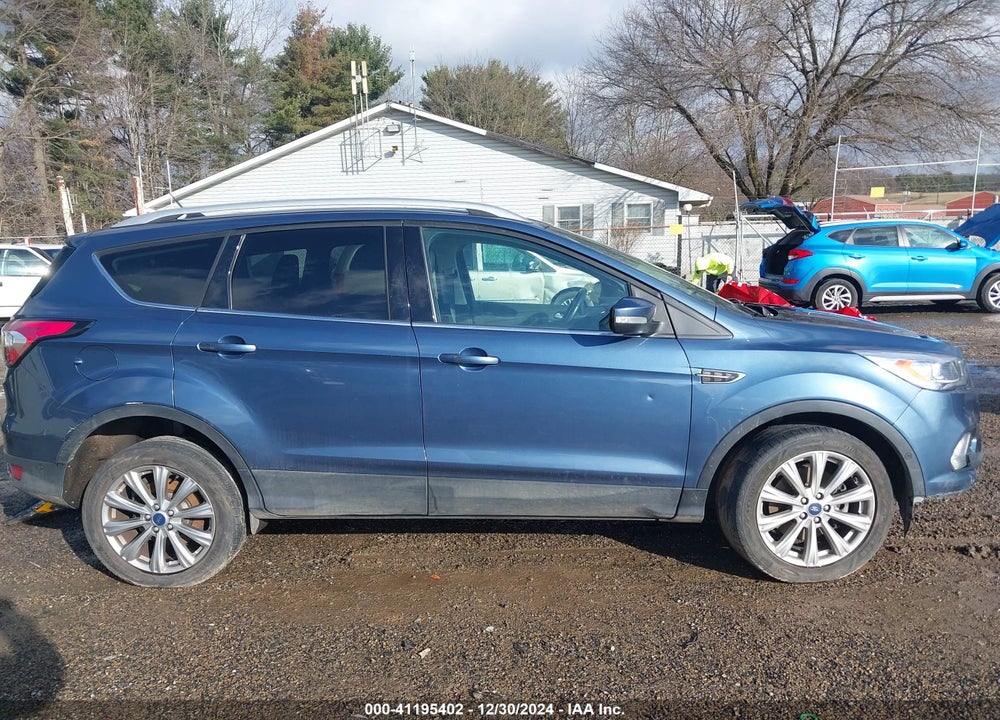 2018 FORD ESCAPE TITANIUM VIN: 1FMCU9J9XJUC74346