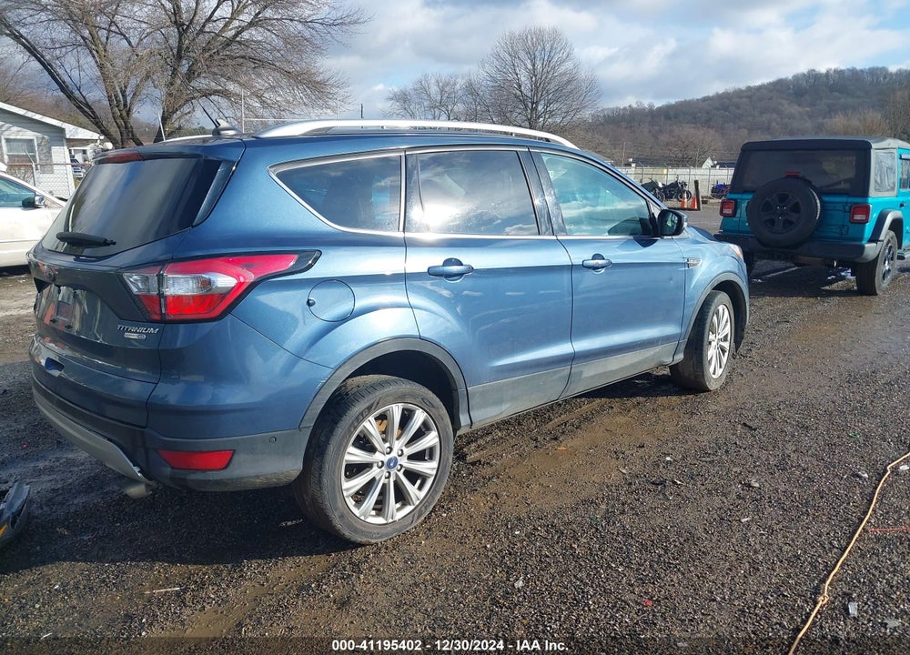 2018 FORD ESCAPE TITANIUM VIN: 1FMCU9J9XJUC74346