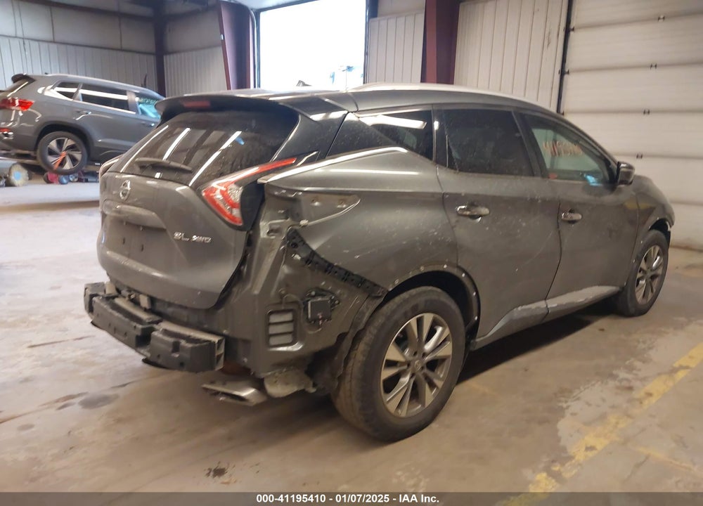 2015 NISSAN MURANO SL VIN: 5N1AZ2MH0FN261741