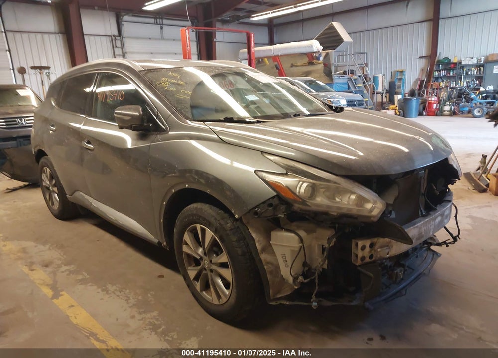 2015 NISSAN MURANO SL VIN: 5N1AZ2MH0FN261741