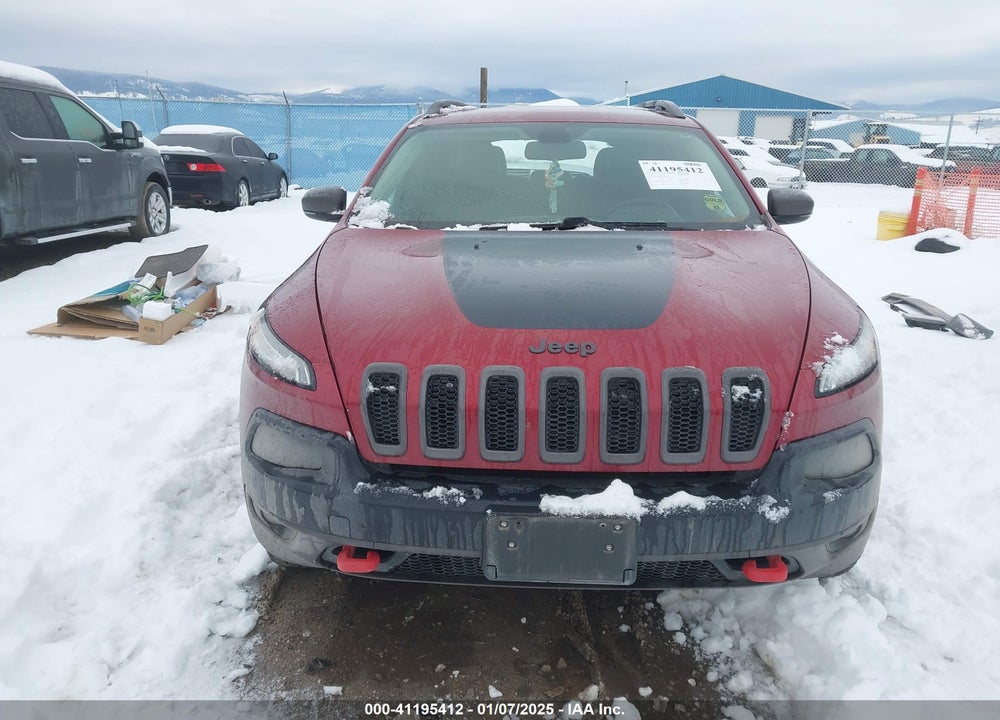2016 JEEP CHEROKEE TRAILHAWK VIN: 1C4PJMBS3GW220886