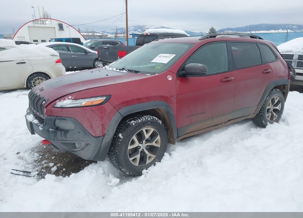 2016 JEEP CHEROKEE TRAILHAWK VIN: 1C4PJMBS3GW220886