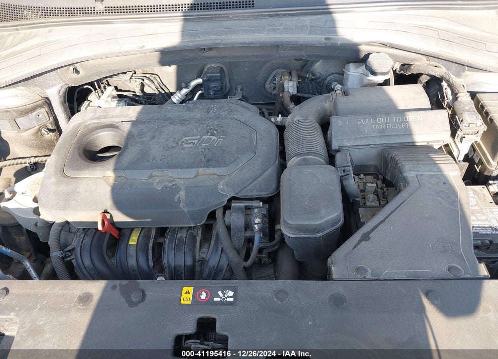 2019 HYUNDAI SANTA FE SEL VIN: 5NMS3CAD9KH097446
