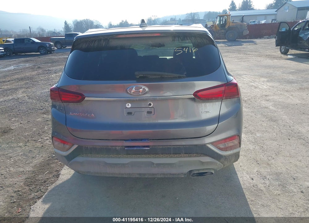 2019 HYUNDAI SANTA FE SEL VIN: 5NMS3CAD9KH097446