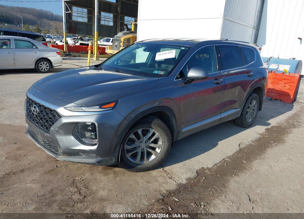 2019 HYUNDAI SANTA FE SEL VIN: 5NMS3CAD9KH097446