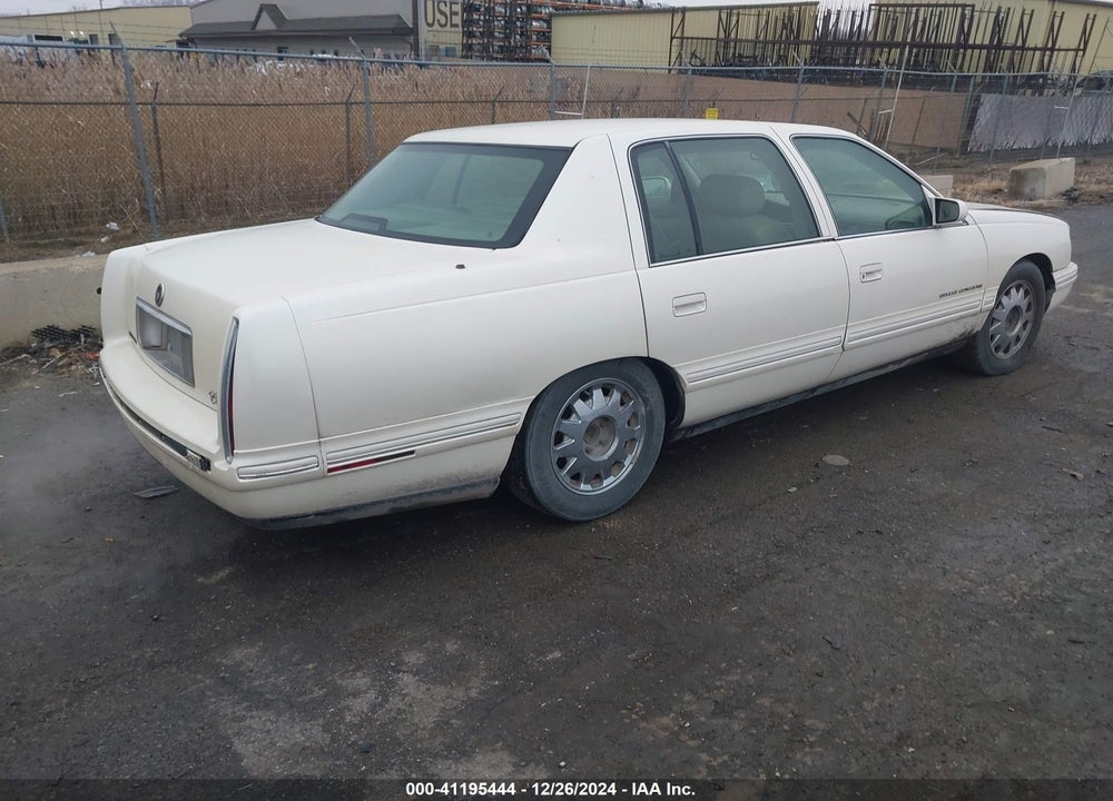 1999 CADILLAC DEVILLE CONCOURS VIN: 1G6KF5490XU755202