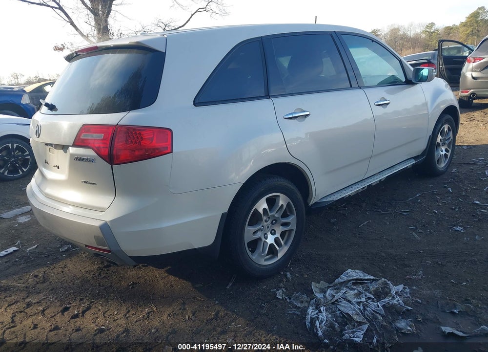2007 ACURA MDX TECHNOLOGY PACKAGE VIN: 2HNYD28437H536838