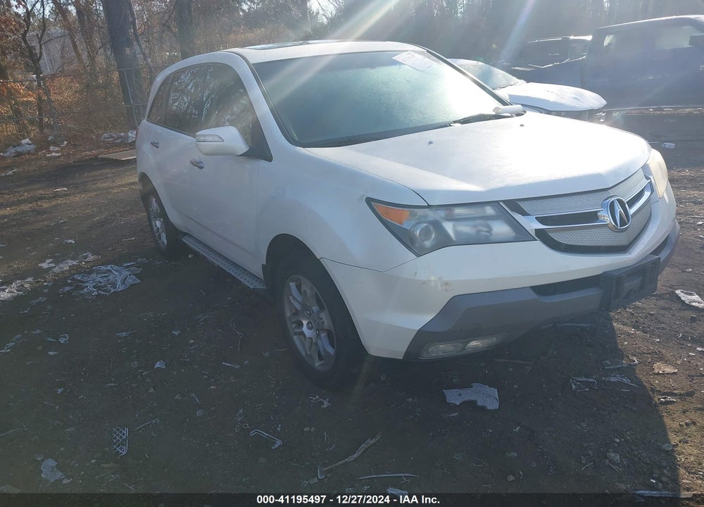 2007 ACURA MDX TECHNOLOGY PACKAGE VIN: 2HNYD28437H536838