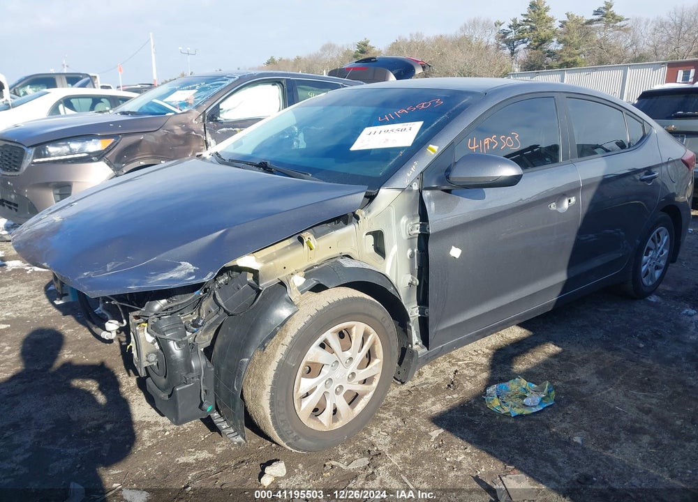 2018 HYUNDAI ELANTRA VIN: 5NPD74LF8JH381394