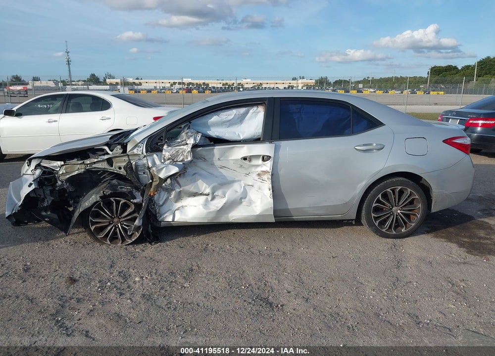 2016 TOYOTA COROLLA VIN: 2T1BURHE8GC686192