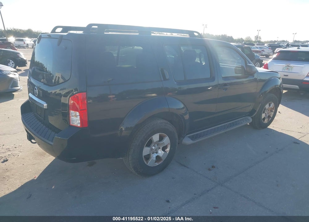 2012 NISSAN PATHFINDER S VIN: 5N1AR1NN3CC620795