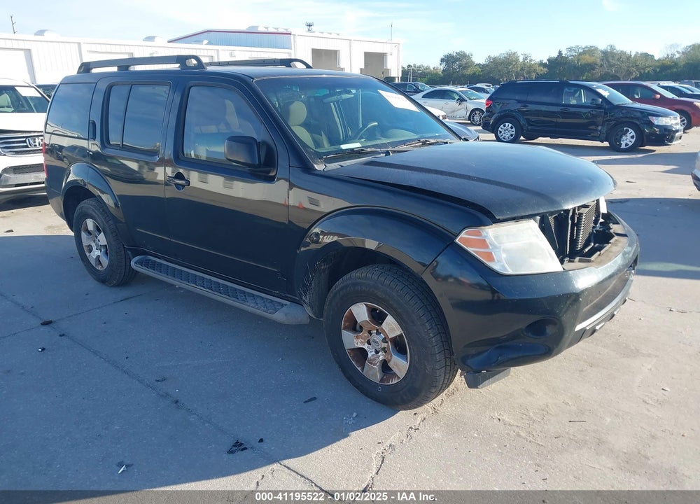 2012 NISSAN PATHFINDER S VIN: 5N1AR1NN3CC620795