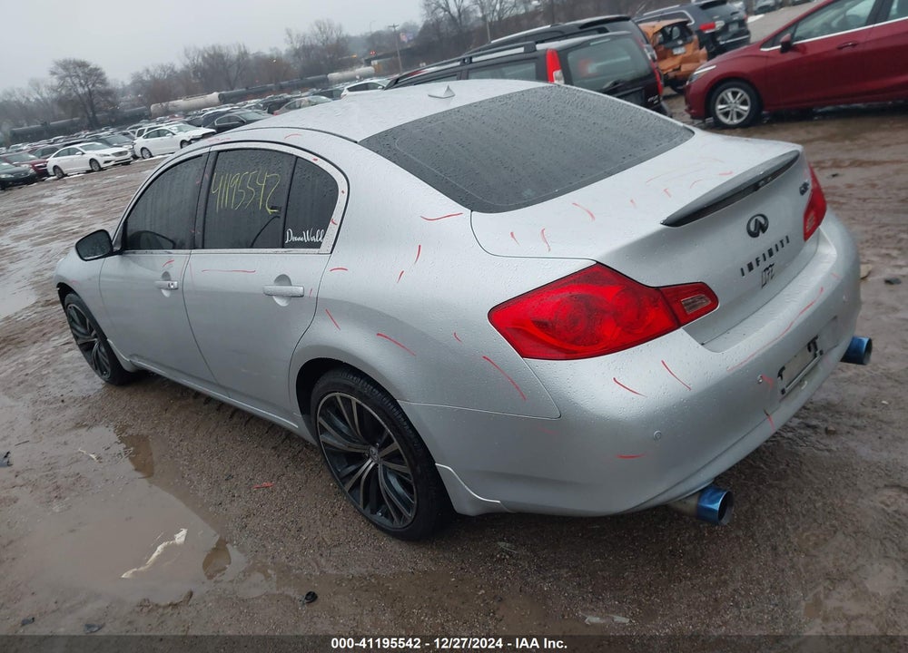 2011 INFINITI G37X VIN: JN1CV6AR8BM355351