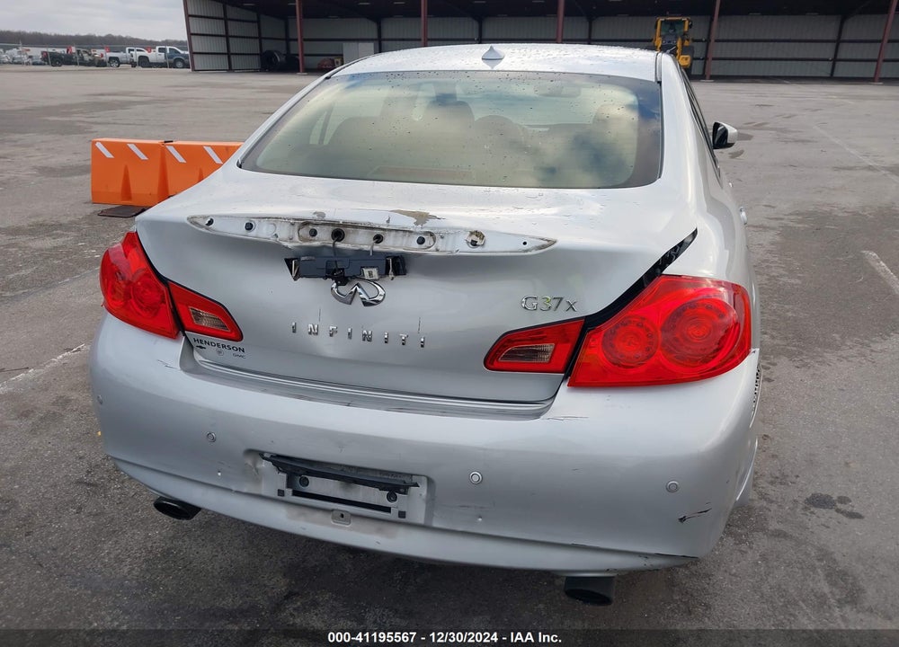 2013 INFINITI G37X VIN: JN1CV6AR7DM768977