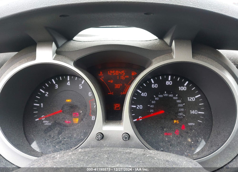 2011 NISSAN JUKE S VIN: JN8AF5MVXBT007629