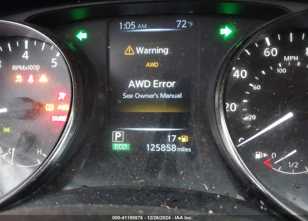 2017 NISSAN ROGUE S VIN: KNMAT2MV9HP550586