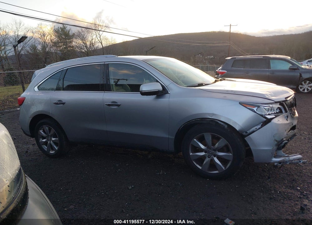 2014 ACURA MDX ADVANCE PKG W/ENTERTAINMENT PKG VIN: 5FRYD4H81EB036943