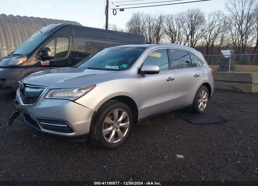 2014 ACURA MDX ADVANCE PKG W/ENTERTAINMENT PKG VIN: 5FRYD4H81EB036943