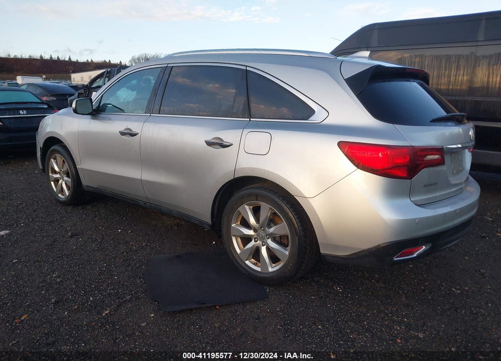 2014 ACURA MDX ADVANCE PKG W/ENTERTAINMENT PKG VIN: 5FRYD4H81EB036943