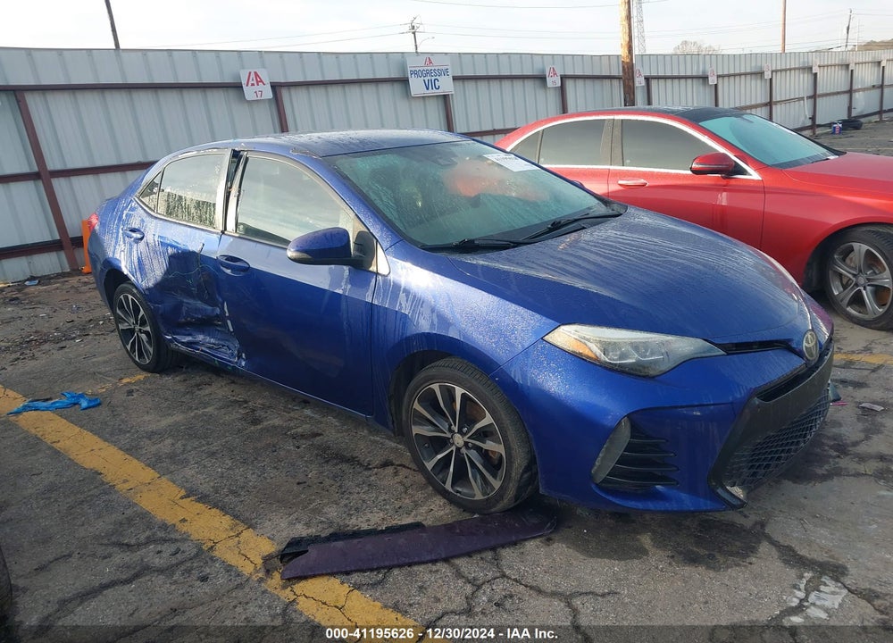 2017 TOYOTA COROLLA SE VIN: 2T1BURHE9HC894941