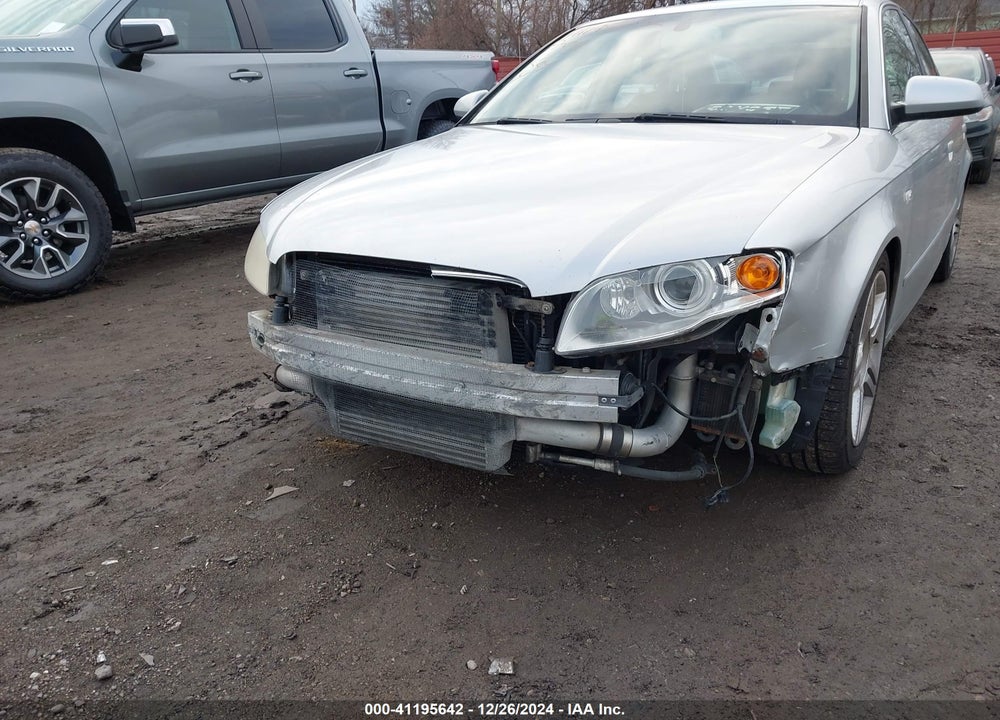 2006 AUDI A4 2.0T VIN: WAUDF78E66A077884