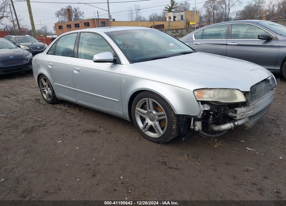 2006 AUDI A4 2.0T VIN: WAUDF78E66A077884