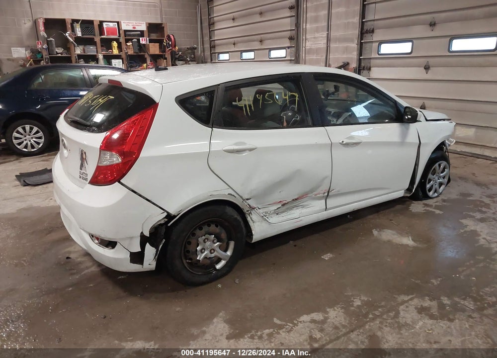 2014 HYUNDAI ACCENT GS VIN: KMHCT5AE9EU195619