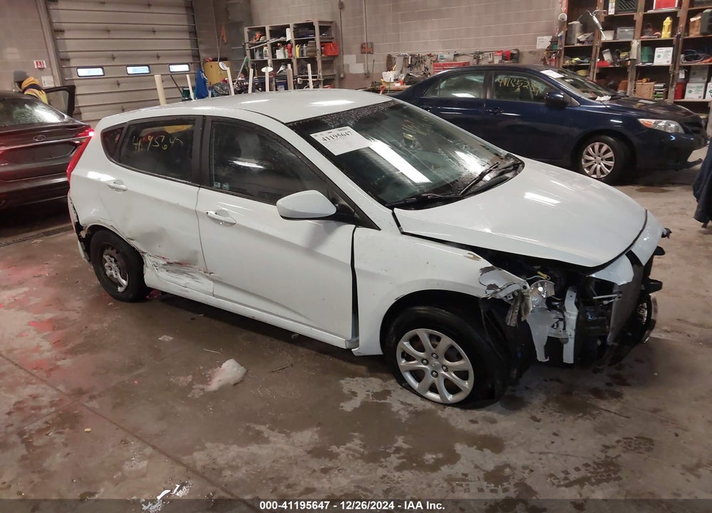2014 HYUNDAI ACCENT GS VIN: KMHCT5AE9EU195619