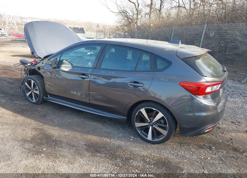 2019 SUBARU IMPREZA 2.0I SPORT VIN: 4S3GTAM6XK3722457