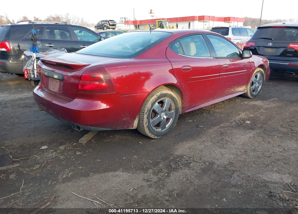 2007 PONTIAC GRAND PRIX VIN: 2G2WP582371138997