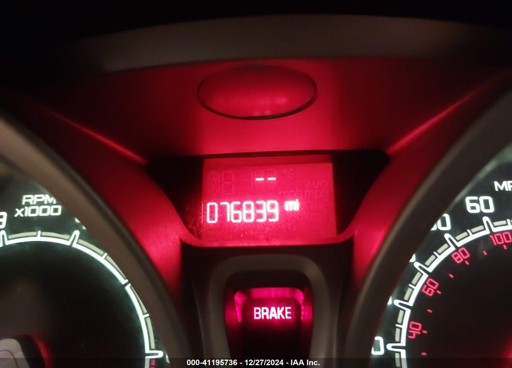 2011 FORD FIESTA SE VIN: 3FADP4EJ7BM204905