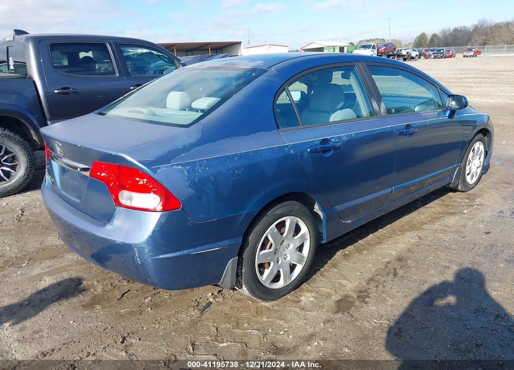 2010 HONDA CIVIC LX VIN: 2HGFA1F54AH317892