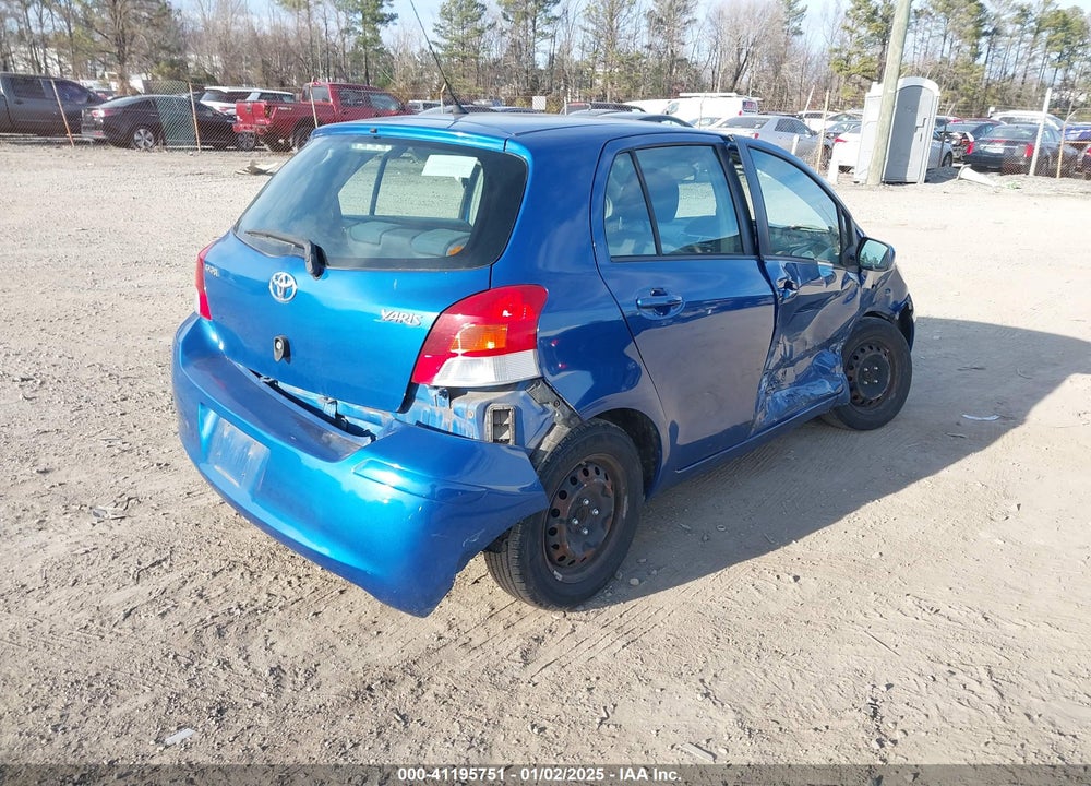 2009 TOYOTA YARIS VIN: JTDKT903695223013