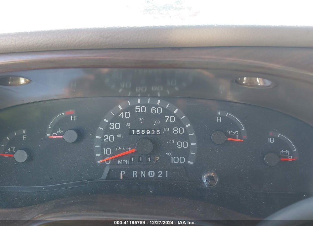 2001 FORD E-250 RECREATIONAL VIN: 1FDPE24L31HA24341