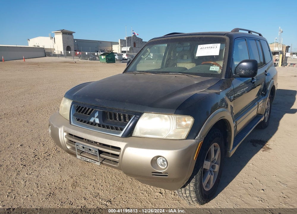 2006 MITSUBISHI MONTERO LIMITED VIN: JA4MW51S56J002319