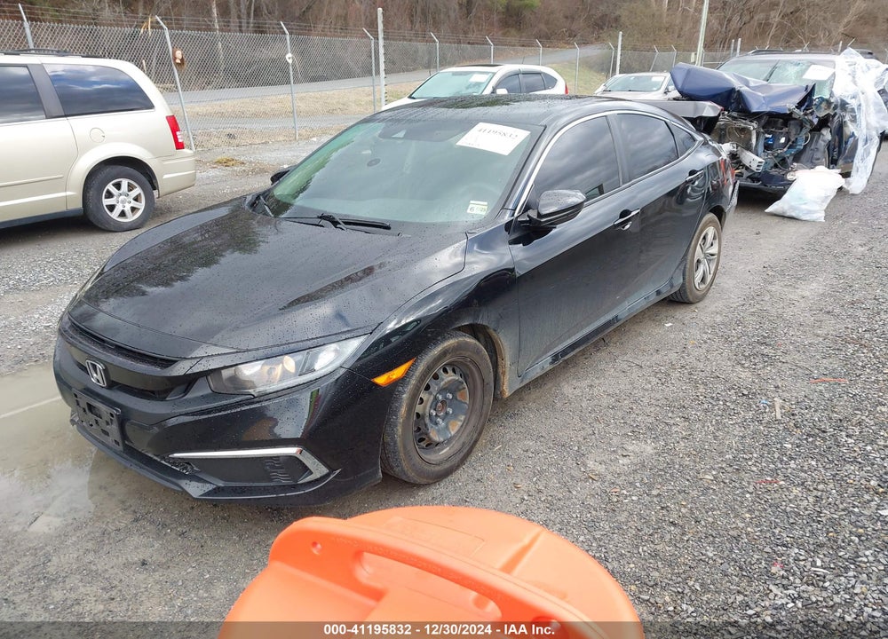 2019 HONDA CIVIC LX VIN: 2HGFC2F60KH582562