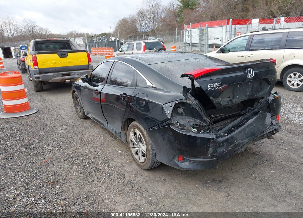 2019 HONDA CIVIC LX VIN: 2HGFC2F60KH582562