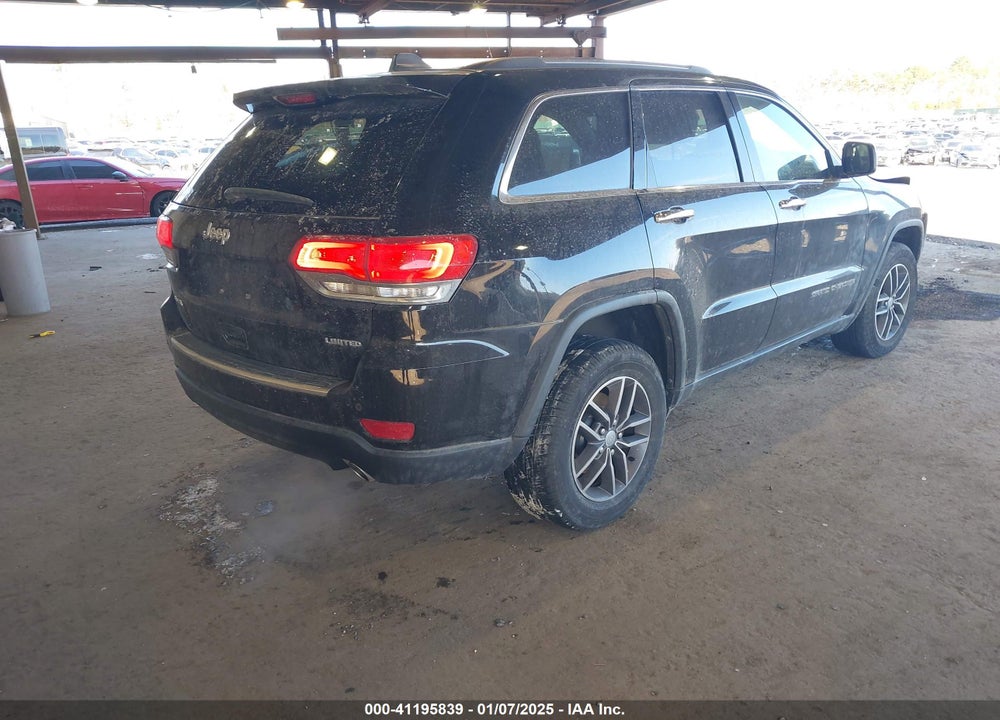 2017 JEEP GRAND CHEROKEE LIMITED 4X4 VIN: 1C4RJFBG9HC939840