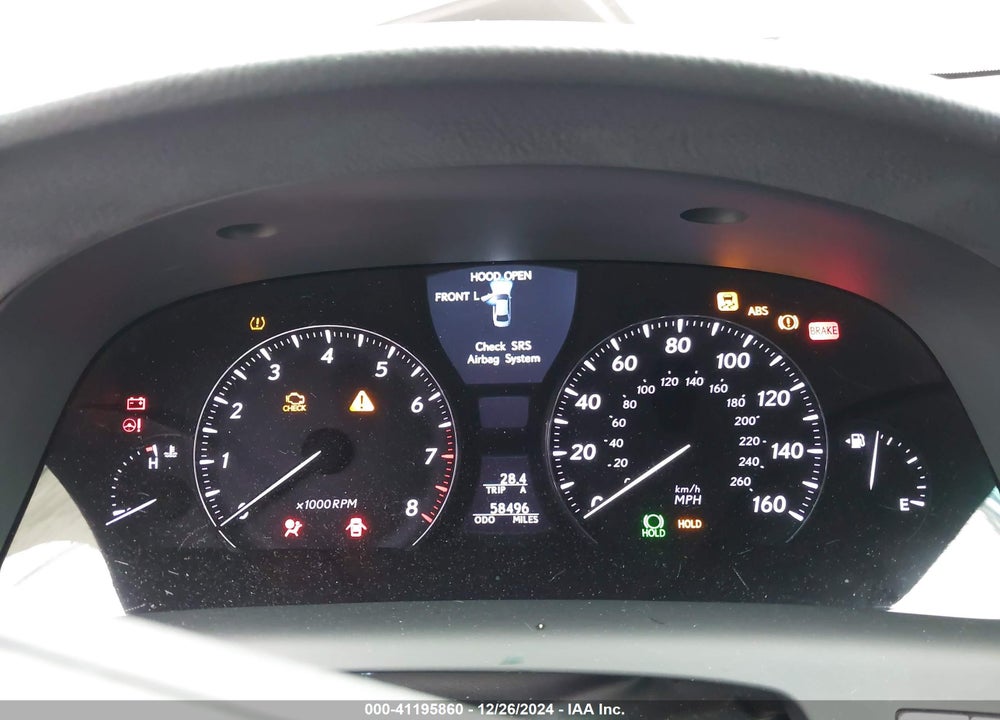 2007 LEXUS LS 460 L VIN: JTHGL46F175016096