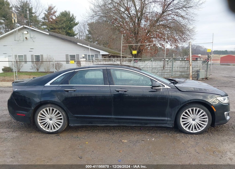 2017 LINCOLN MKZ RESERVE VIN: 3LN6L5E95HR600722