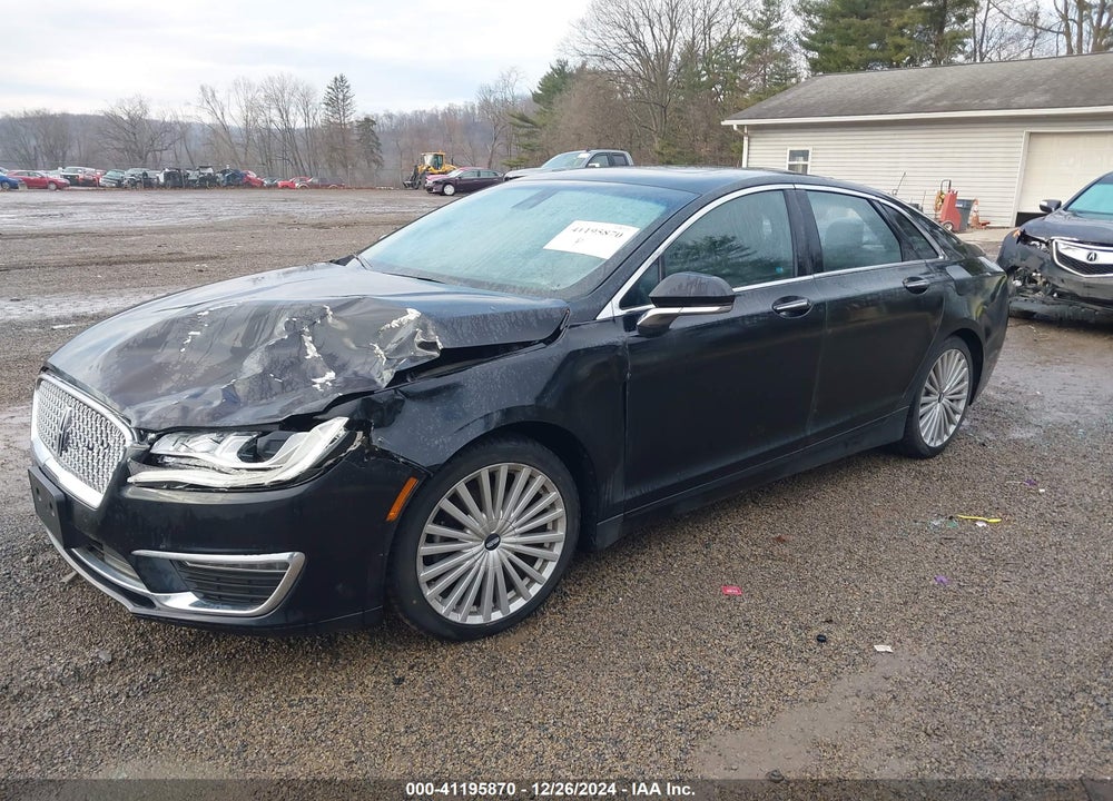 2017 LINCOLN MKZ RESERVE VIN: 3LN6L5E95HR600722