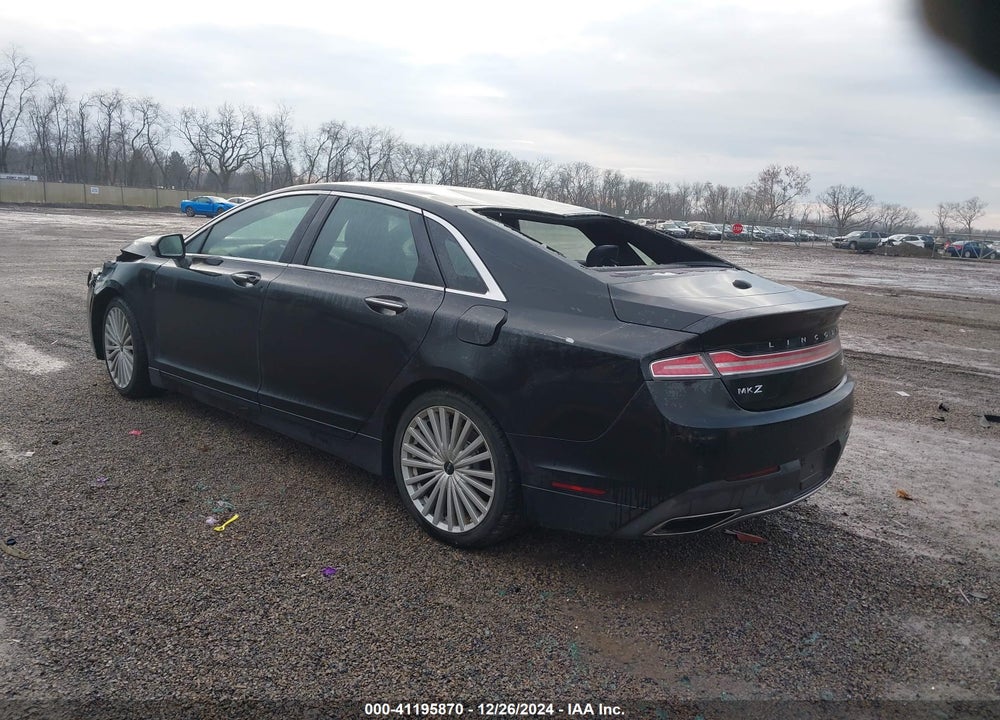 2017 LINCOLN MKZ RESERVE VIN: 3LN6L5E95HR600722