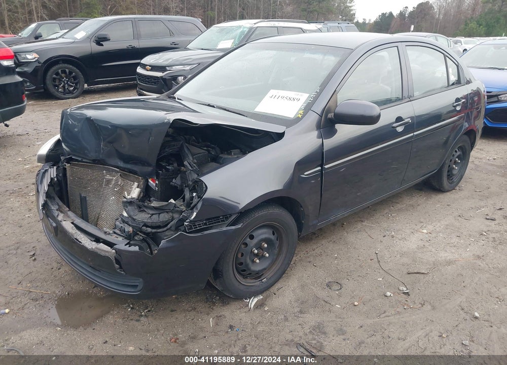 2010 HYUNDAI ACCENT GLS VIN: KMHCN4AC2AU471586