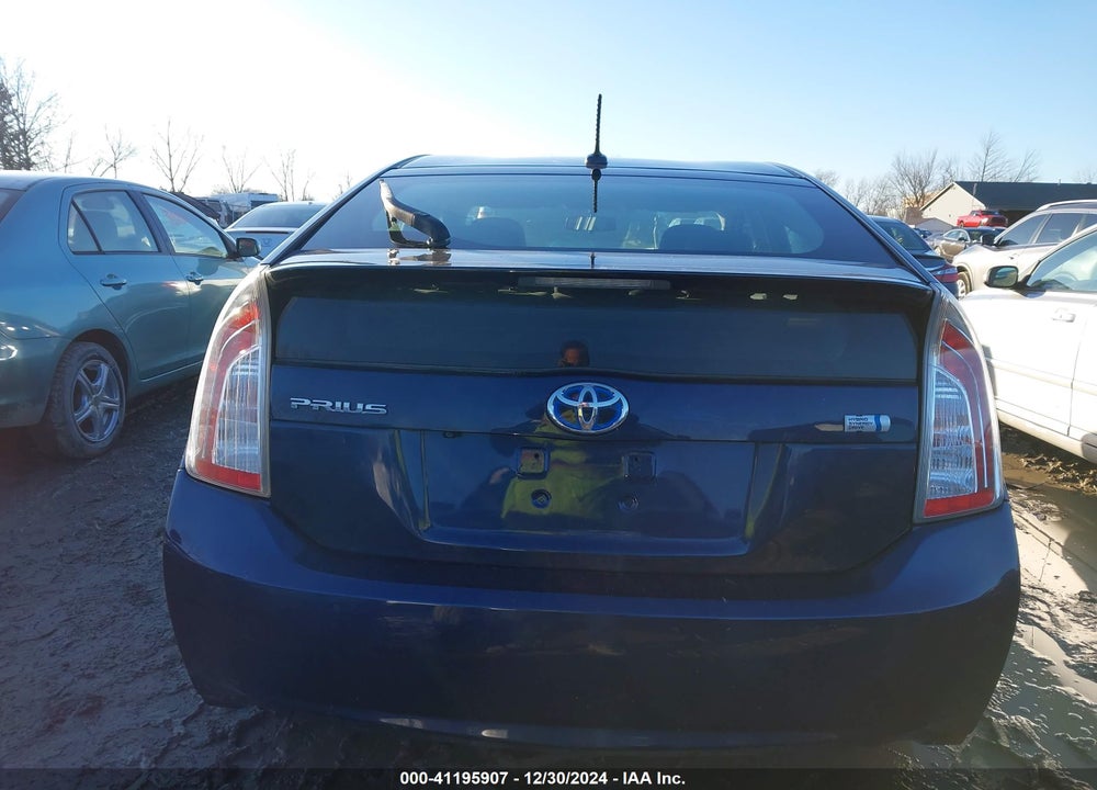 2013 TOYOTA PRIUS THREE VIN: JTDKN3DUXD0345096