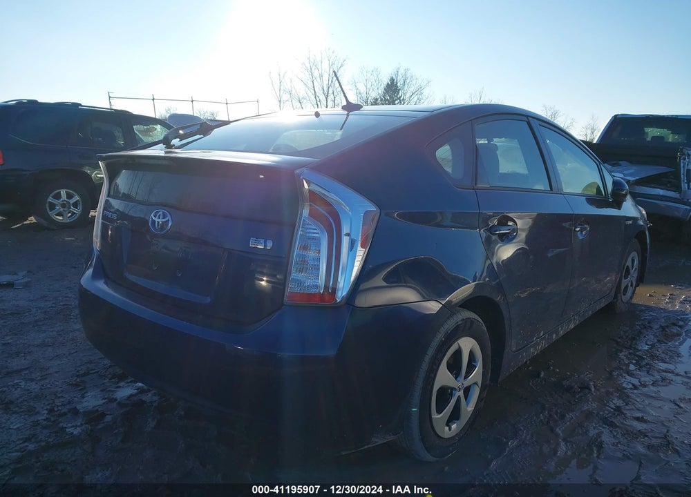 2013 TOYOTA PRIUS THREE VIN: JTDKN3DUXD0345096