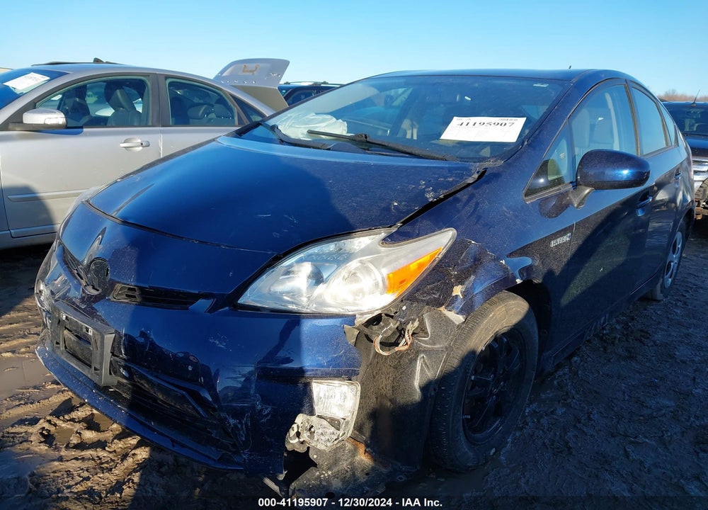 2013 TOYOTA PRIUS THREE VIN: JTDKN3DUXD0345096