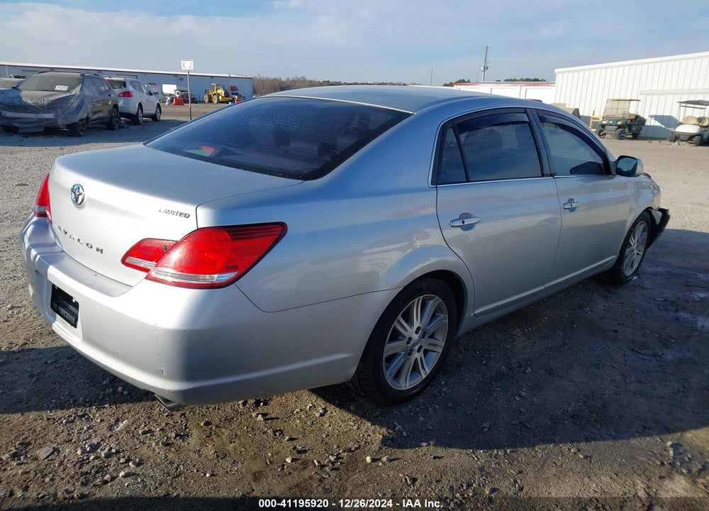 2007 TOYOTA AVALON LIMITED VIN: 4T1BK36B97U220961